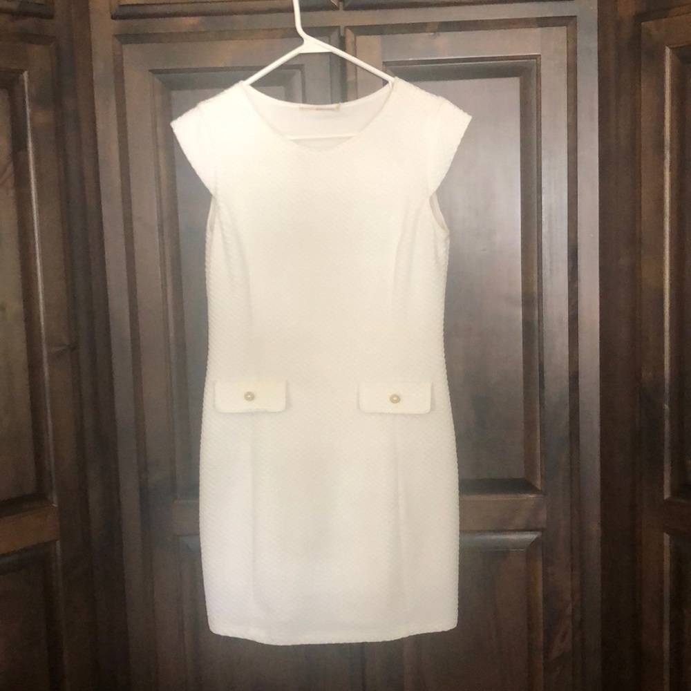 White Fitted Dress